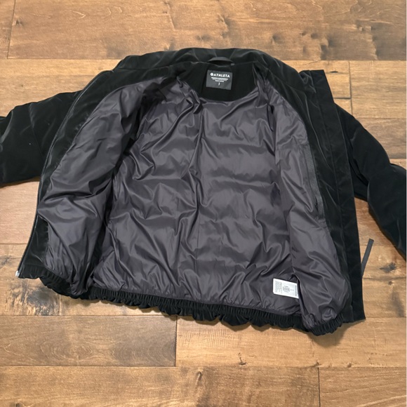 Athleta Black Puffer Jacket - Picture 2 of 9